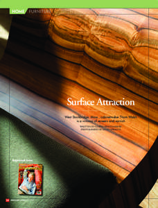 Home  furniture Surface Attraction West Stockbridge, Mass., cabinetmaker Thom Walsh