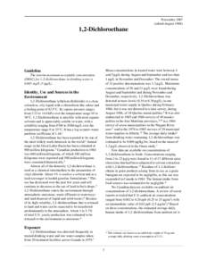 Halogenated solvents / Alkenes / Toxicology / Monomers / 1 / 2-Dichloroethane / Vinyl chloride / Trichloroethylene / Dichloroethane / 1 / 1 / 1-Trichloroethane / Chemistry / Organochlorides / Pollution