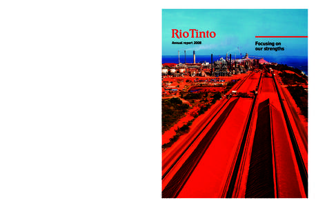 62389 RIO Tinto Annual Report Cover