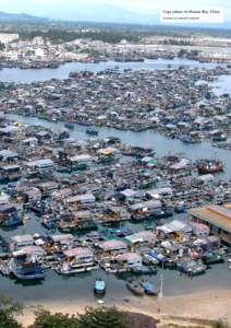 Cage culture in Hainan Bay, China COURTESY OF Hassanai Kongkeo 97  References