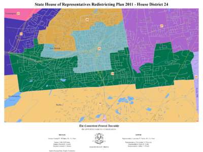 State House of Representatives Redistricting Plan[removed]House District 24 d Penn Central RR Recano Rd
