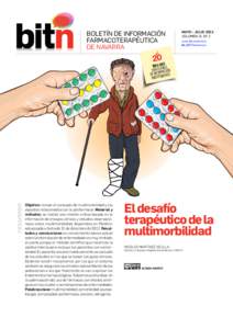 Boletín de información farmacoterapéutica de Navarra MAYO – JULIO 2013 VOLUMEN 21, Nº 3