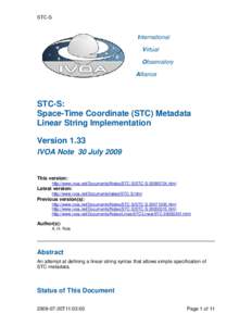 STC String Implementation