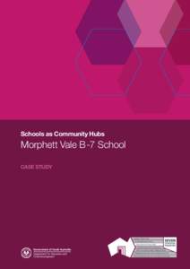 Schools as Community Hubs  Morphett Vale B-7 School CASE STUDY  Contents