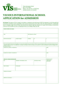 Vilnius / Europe / Child custody / Geography of Europe / Contact