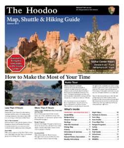 The Hoodoo  National Park Service U.S. Department of the Interior  Map, Shuttle & Hiking Guide