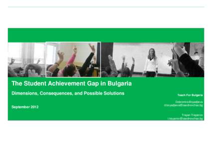 Microsoft PowerPoint - Achievement_Gap_in_Bulgaria_2012-09-24_final.pptx