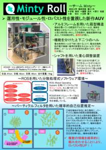 ～チーム Minty～ 東京大学 巻研究室 修士1年 ＊伊東 高明 ＊瀧澤 亮太 ＊野口 侑要 ＊森 祐斗 ＊吉野 聡一