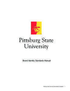 Pittsburg State University Brand Identity Standards Manual