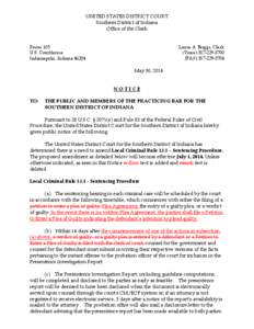 Parole / Criminal procedure / Probation officer / Probation / Plea bargain / Plea / United States federal probation and supervised release / Strickland v. Washington / Law / Criminal law / Presentence investigation report