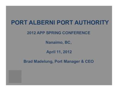 Port Alberni / British Columbia / Geography of Canada