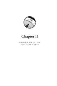 Chapter II gaining direction for your quest GALLUP PRESS 1251 Avenue of the Americas