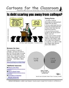 Economy / Money / Finance / Editorial cartoonist / Loan / Debt / AAEC
