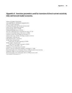 Characterization of near-surface geology and possible voids using resistivity and electromagnetic methods at the Gran Quivira Unit of Salinas Pueblo Missions National Monument, central New Mexico, June 2005