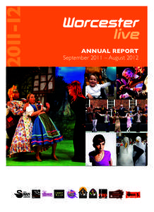 WL Annual Report 2012.indd 1 ANNUAL REPORT September 2011 – August 2012