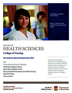 Nursing / Professional certification