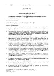 BESCHLUSS  2014/•380/•GASP  DES  RATES  -  vom  23. Juni[removed]zur  Änderung  des  Beschlusses  2011/•137/•GASP  über  restriktive  Maßnahmen  angesichts  der  Lage  in  Libyen