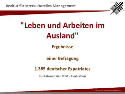 Institut für Interkulturelles Management  