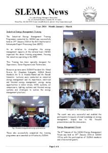 SLEMA News  Sri Lanka Energy Managers Association