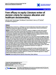 The role of cognition in cost-effectiveness analyses of behavioral interventions