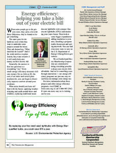CEMC  Cumberland EMC Energy efficiency: helping you take a bite