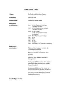 Microsoft Word - Curriculum Vitae - Dr R S Deane[removed]_3_.doc