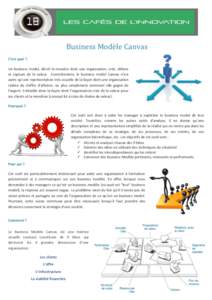 Business Modèle Canvas C’est quoi ? Un business model, décrit la manière dont une organisation, crée, délivre et capture de la valeur. Concrètement, le business model Canvas n’est autre qu’une représentation