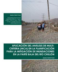 Jessica Celmi Coral Universidad Nacional de Ingeniería (UNI), Av. Tupac Amaru 1150, 511 Lima – Perú E-mail: , 