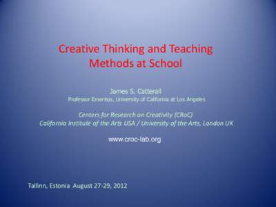 Cognitive science / Creativity / Thought / Problem solving / Educational psychology / Idea / Mind / Cognition / Philosophy of mind