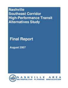 Microsoft Word - Southeast Corridor Executive Summary.doc