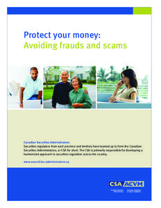 Protect your money: Avoiding frauds and scams