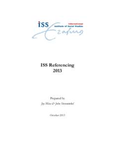 Microsoft Word - ISS referencing guide-September 2013.doc