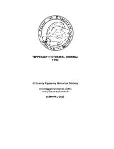 © Tipperary Historical JournalppLieutenant-Colonel Thomas Ryan  © Tipperary Historical JournalppLieutenant-Colonel Thomas Ryan © Tipperary Historical JournalppL