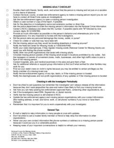 Microsoft Word - adult checklist1.doc