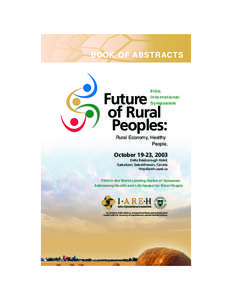 BOOK OF ABSTRACTS  Fifth International Symposium