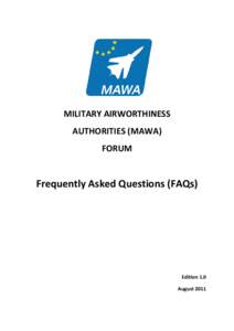 Type certificate / Aircraft maintenance / Airworthiness / Joint Aviation Authorities / National aviation authority / Civil aviation / Aviation / Transport / Civil aviation authorities