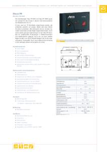 Steca Elektronik GmbH | 87700 Memmingen | Germany | Fon +[removed]0 | Fax +[removed]132 | www.steca.com  S olarlad eregler Steca PR PR 0303, PR 0505