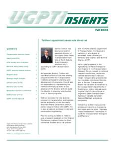 UGPTInsights, Fall[removed]UGPTI Newsletter