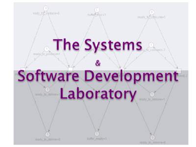 SSDL: overview  Goal: Improving the quality of systems and software  Means:
