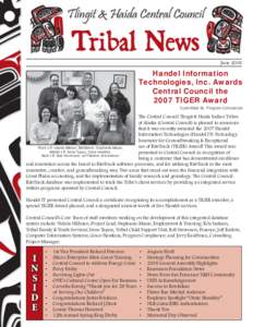 Tlingit & Haida Central Council  Tribal News June 2008