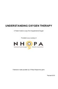 Health / Oxygen concentrator / Oxygen therapy / Portable oxygen concentrator / Oxygen mask / Pulse oximetry / Oxygenation / Chronic obstructive pulmonary disease / Oxygen bar / Oxygen / Medicine / Matter