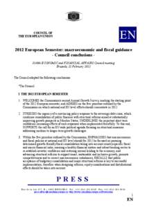 Fiscal policy / European sovereign debt crisis / Public economics / Macroeconomics / Euro Plus Pact / Eurozone / Stability and Growth Pact / Competitiveness / Euro / Economy of the European Union / European Union / Europe