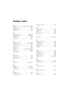 Author index A Acock, A. C, 413, 414, 438, 439 Agresti, A. . . . . . . . . . . . . . . . . . . . . . . . . 221 Allison, P. D. . . . . . . . . . . . . . . . . . . . . . . 410 Altman, D. G. . . . . . . . . . . .