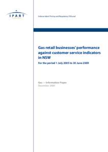 Microsoft Word - Gas retail performance indicators - December 2009 QA version.doc