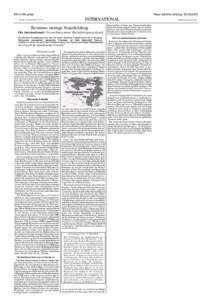 ESI in the press 4 Neue Zürcher Zeitung, [removed]INTERNATIONAL