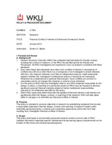 Clinical research / Design of experiments / Drug safety / Institutional review board / Pharmacology / Conflict of interest / Federal Reserve System / National Institutes of Health / Finance / Medicine / Ethics / Research