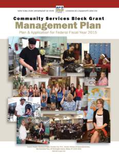 Community Services Block Grant  Plan & Application For FFY 2015