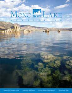 2012 Summer Mono Lake Newsletter