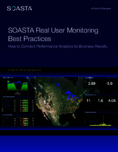mPulse Whitepaper  SOASTA Real User Monitoring Best Practices How to Connect Performance Analytics to Business Results