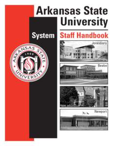 Arkansas State University System Staff Handbook Jonesboro  Beebe